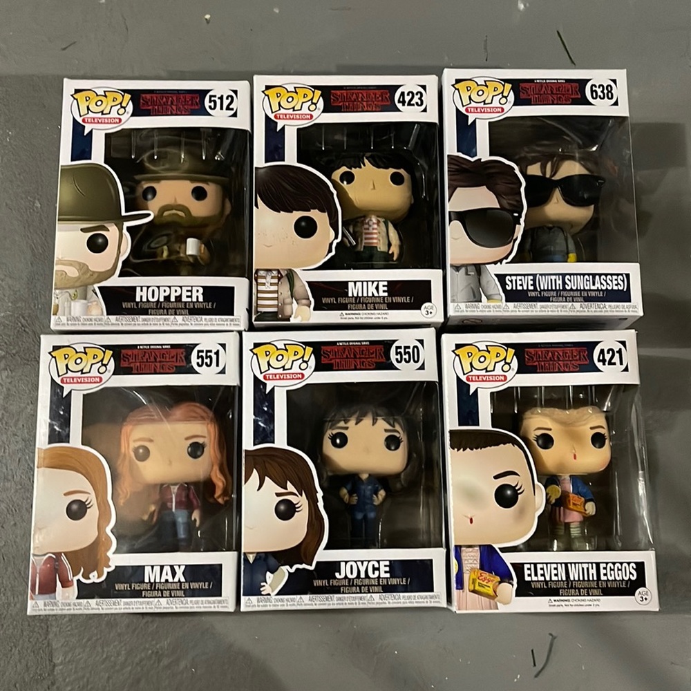 Stranger Thing Pops